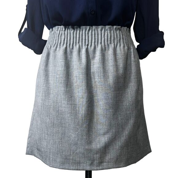 J. Crew Mercantile Gray Sidewalk Skirt Size 6 - Picture 11 of 11